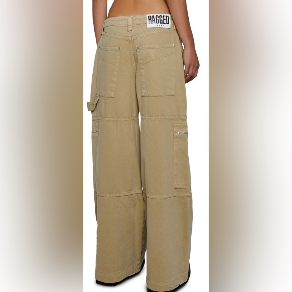 The Ragged Priest Ragged Jeans Wide Leg Combat 28 - Picture 2 of 11